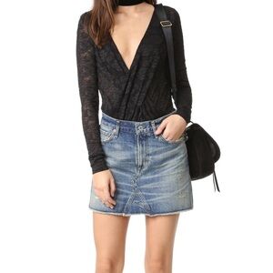 NWT Free People Lace Bodysuit XS